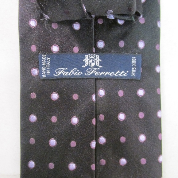 Fabio Ferretti Men's Silk Tie - Picture 3 of 3